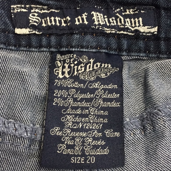 torrid Source of Wisdom jeans plus size 20 - Picture 4 of 4
